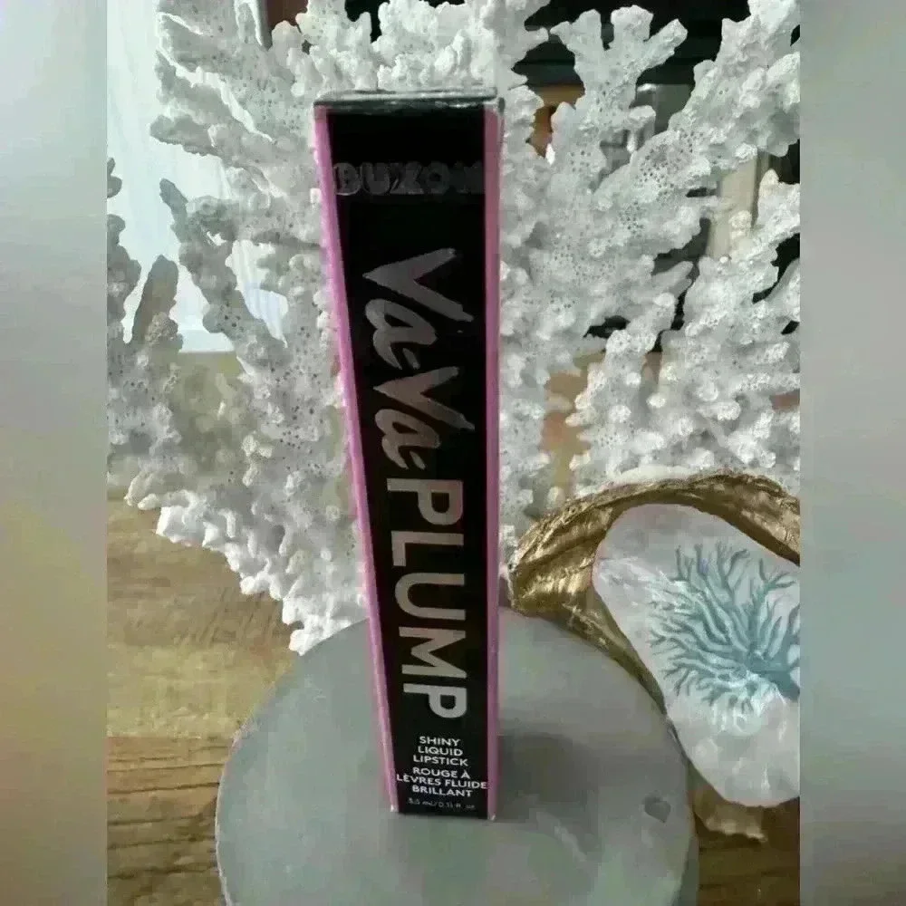 Buxom Va-Va-Plump Shiny Liquid Lipstick Lip Gloss~ Gimme A Hint ~Full Size NIB